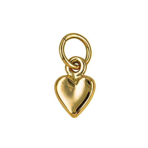 9ct Yellow Gold Very Small Heart Pendant