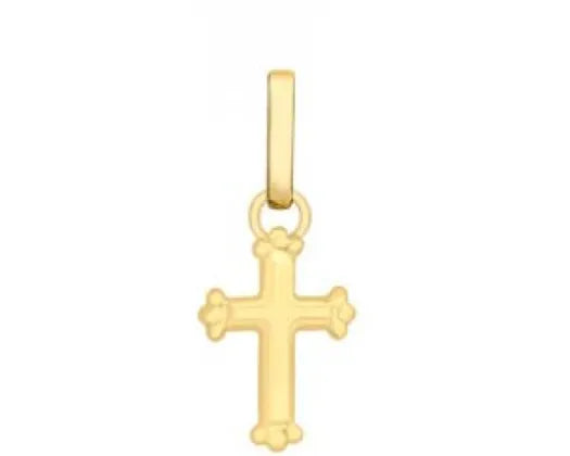9CT Yellow Gold Tiny Cross Pendant