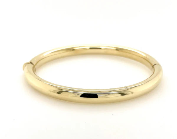 Oval Hinged Bangle