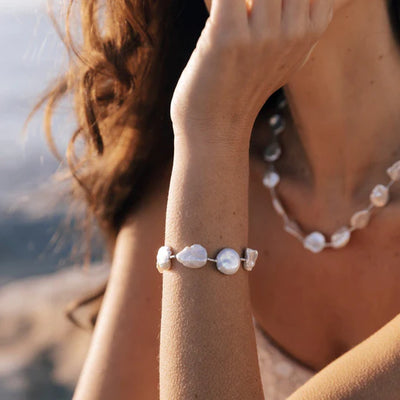 Eloise Keshi Freshwater Pearl Bracelet