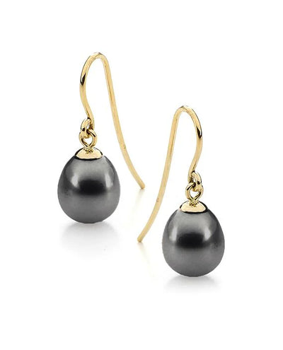 Ikecho 9ct Freshwater Moonlight Sonata Earrings