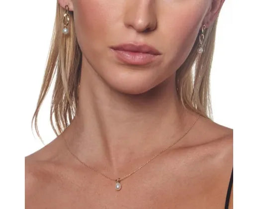 9CT Yellow Gold Freshwater Pearl Pendant