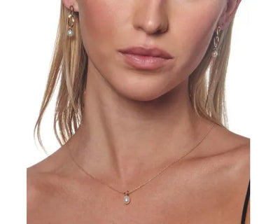 9CT Yellow Gold Freshwater Pearl Pendant