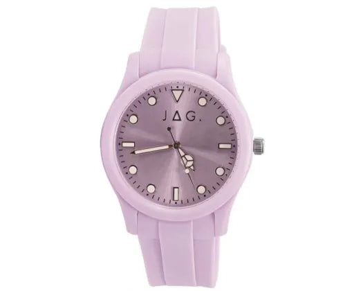 Jag Coogee Lilac Dial 38.5mm Silicone Strap