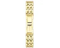 Watch Monica White Dial Gold Bracelet Band 20mm