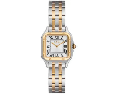 Riana White Face Gold/Silver Bracelet 26mm Ladies Watch