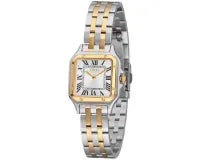 Riana White Face Gold/Silver Bracelet 26mm Ladies Watch
