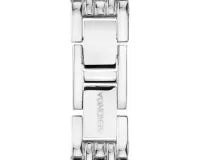 Monica Watch Wht Dial/Sil Case Bracelet