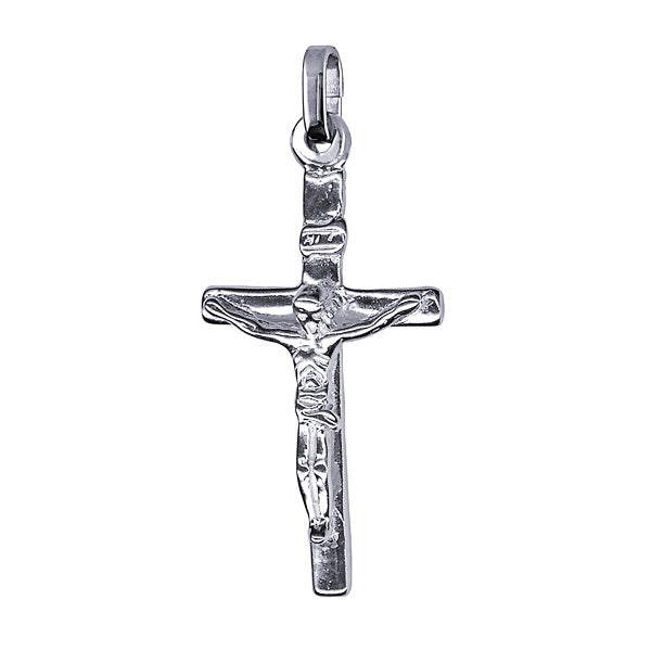 Sterling Silver Medium Crucifix Pendant
