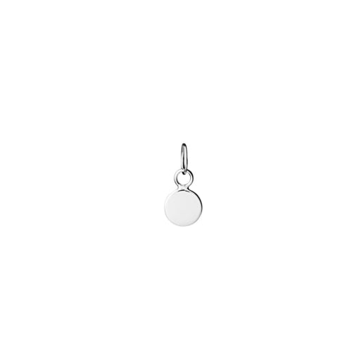 Sterling Silver 6mm Mini Disk Tag