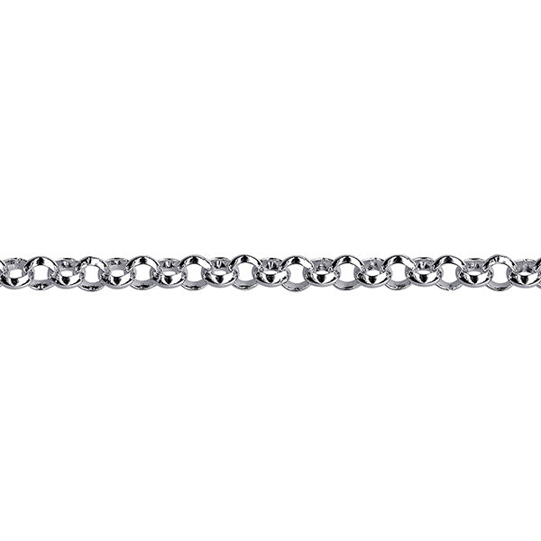 Sterling Silver 3.50 x1.40mm Bechler Link Chain