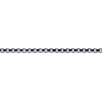 Sterling Silver Italian Made 1.10mm Box Link Chain