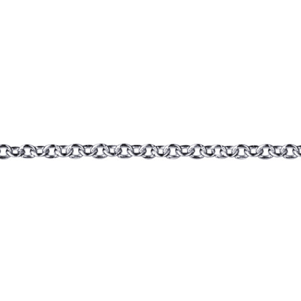 Sterling Silver Cable Chain 60cm