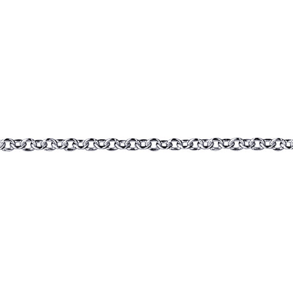 Sterling Silver Cable Chain 45cm