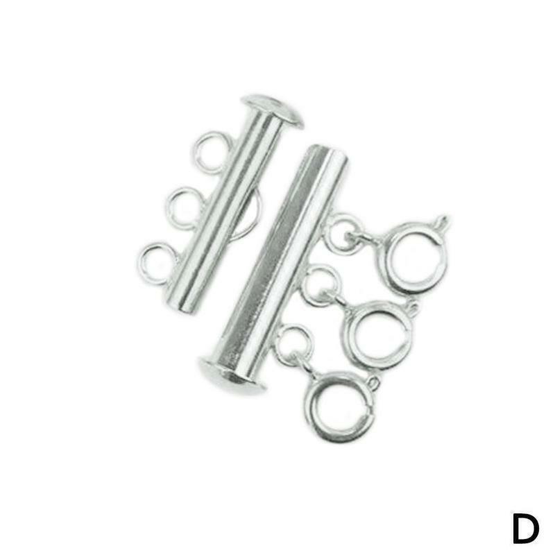 Allure 3 Layer Silver Necklace Spacer