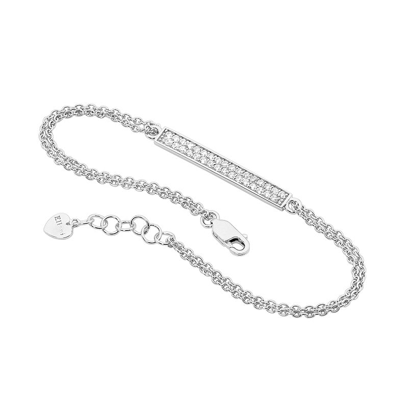 Sterling Silver Bar Bracelet