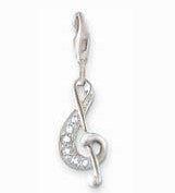 Thomas Sabo Charm CZ Treble Clef