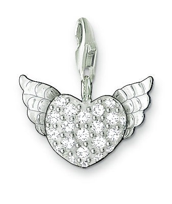 Thomas Sabo Charm CZ Winged Heart