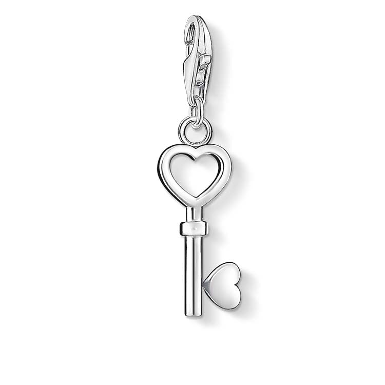 Charmista Club Charm Open Heart Key