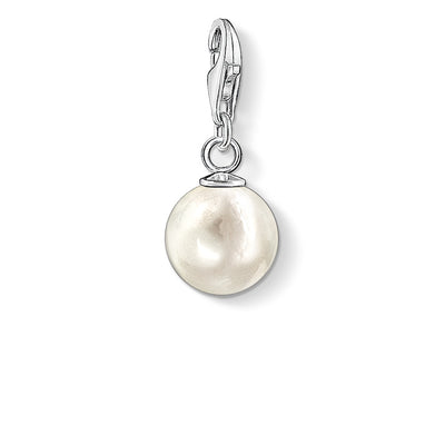 Thomas Sabo Charm Freshwater Pearl with Clover Leaf