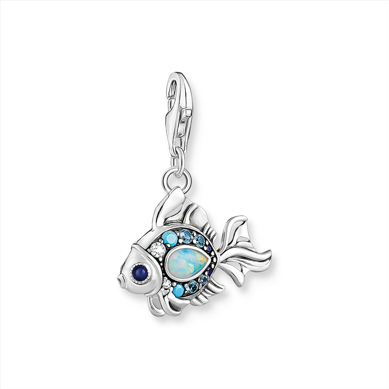 Thomas Sabo Charm CZ Blue Spinel Fish