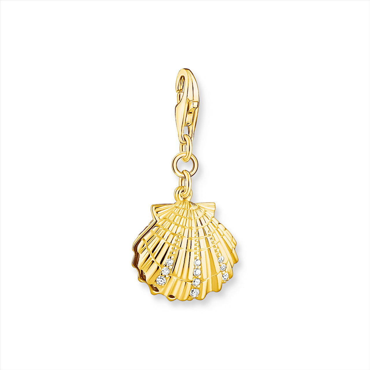 Thomas Sabo Charm Freshwater Pearl in Shell Gold Plated