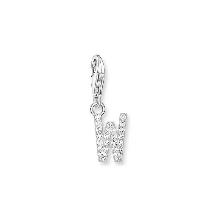 Thomas Sabo Charm CZ Letter W