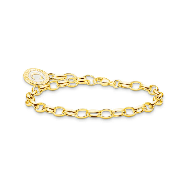 Thomas Sabo Belcher Bracelet 19cm Gold Plated