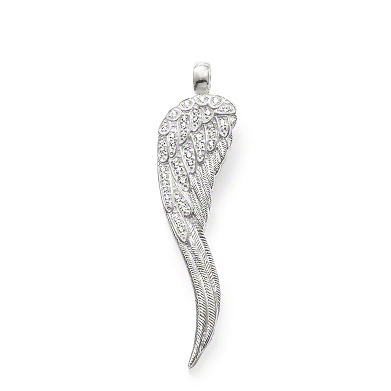 Thomas Sabo SILVER Angel Wing CZ Pendant