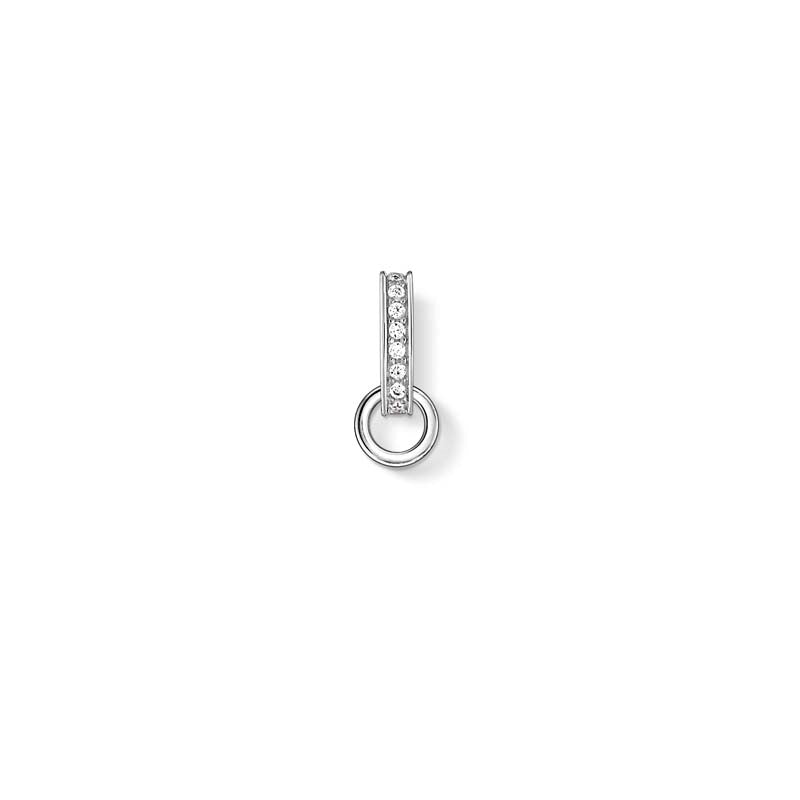 Charmista Club Charm Carrier Silver CZ