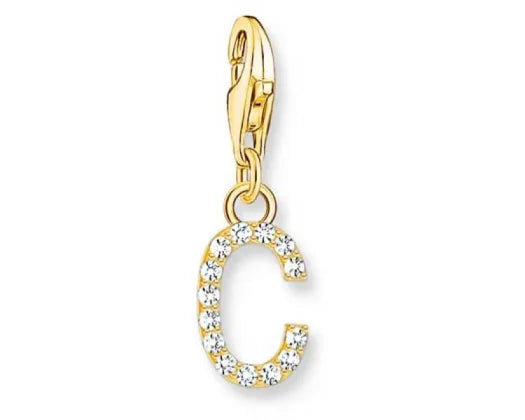 Charm CZ Letter C