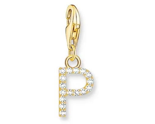 Charm CZ Letter P