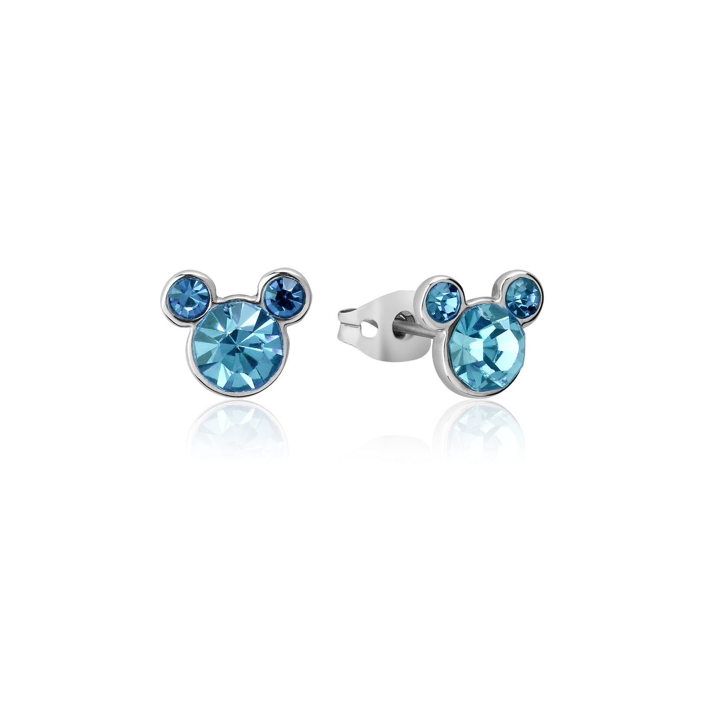 Mickey Mouse Birthstone Earrings March