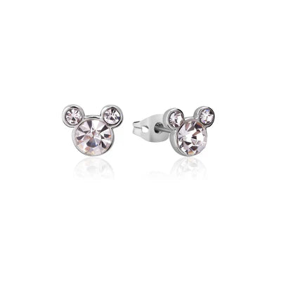 Mickey Mouse Birthstone Earrings April