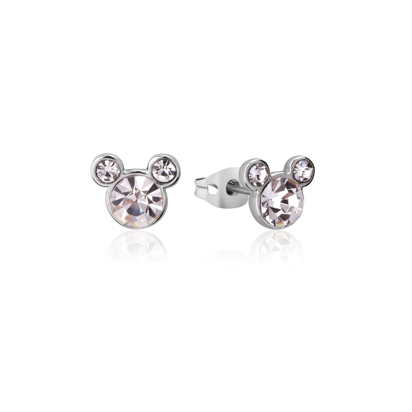 Mickey Mouse Birthstone Earrings April