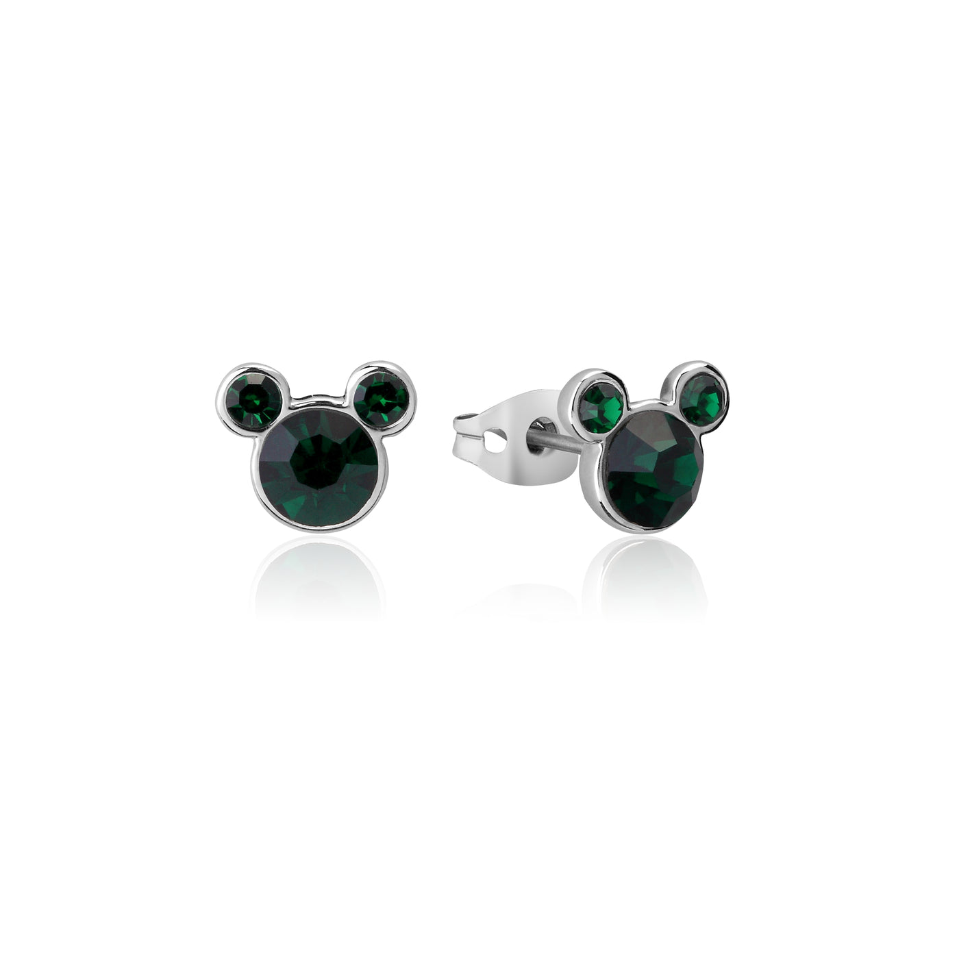 Mickey Mouse Birthstone Earrings May