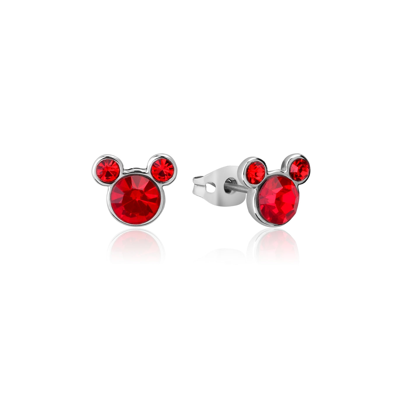 Mickey Mouse Birthstone Earrings July