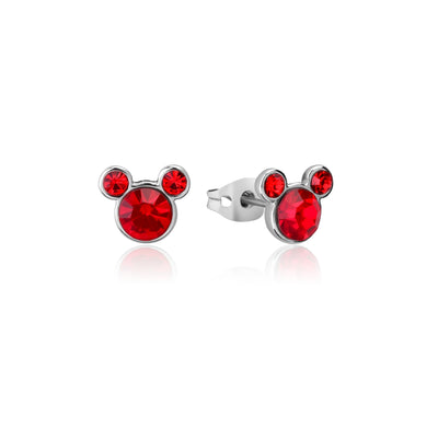 Mickey Mouse Birthstone Earrings July