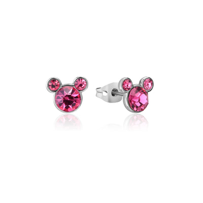 Mickey Mouse Birthstone Earrings October