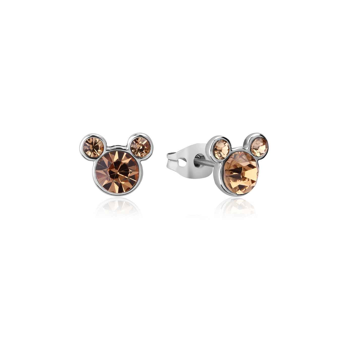 Mickey Mouse Birthstone Earrings November