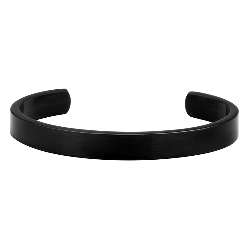 Black Zirconium ZiRO Cuff Bangle