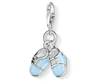 Thomas Sabo Silver Charm Blue Booties