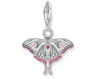 Thomas Sabo Silver Charm CZ Colourful Moth
