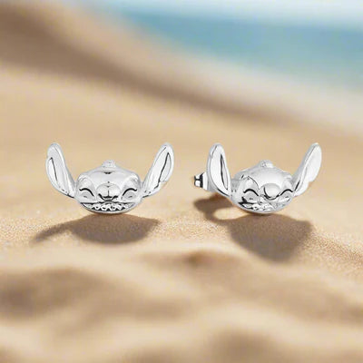 Stitch Smile Stud Earrings
