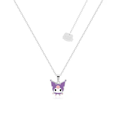 Sanrio Hello Kitty Kuromi Enamel Necklace