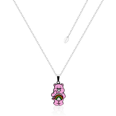 Care Bears Cheer Bear Enamel Necklace