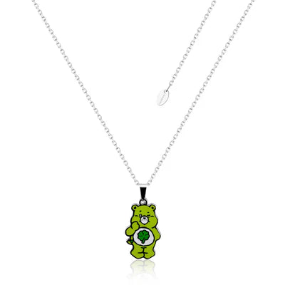Care Bears Good Luck Bear Enamel Necklace