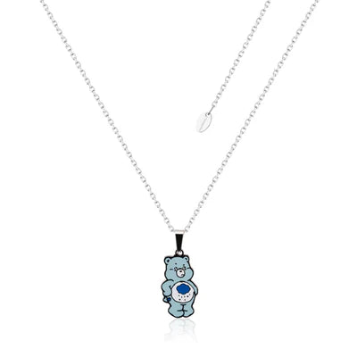 Care Bears Grumpy Bear Enamel Necklace