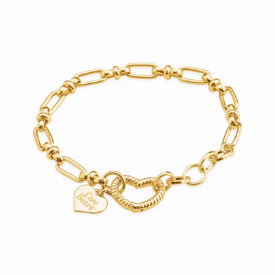 Care Bears Heart Logo Bracelet