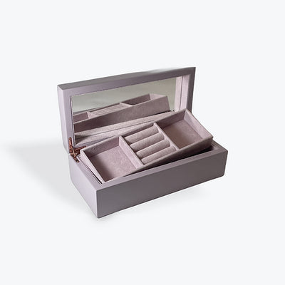 Wooden Jewellery Box Lilac